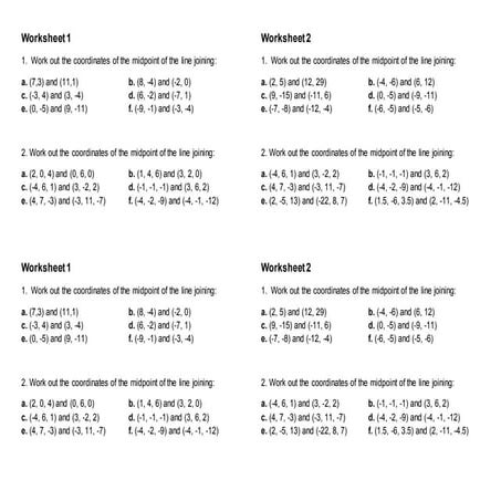 Find the midpoint jmc