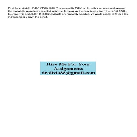 Find the probability PEc if PE019 The probability PE.pdf