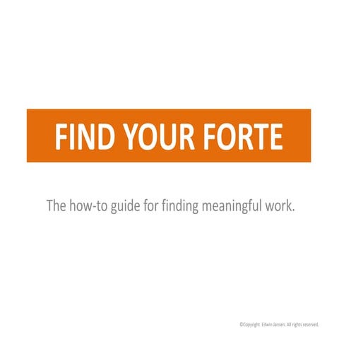Find your Forte