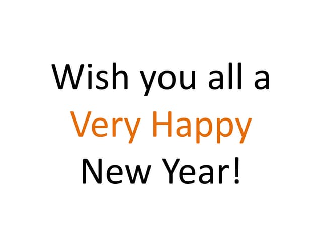 Find your happiness in the new year!