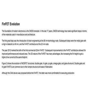 Introduction to FINFET, Details of FinFET | PPTX
