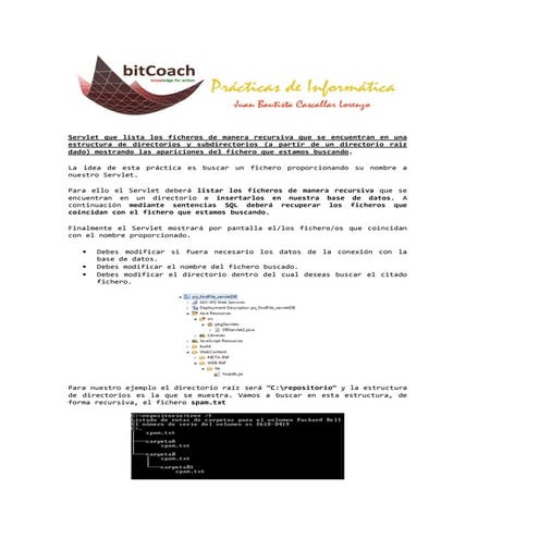 Find File Servlet DB