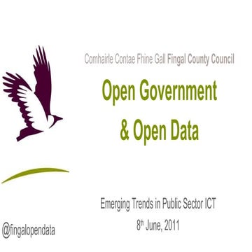 Open Government & Open Data