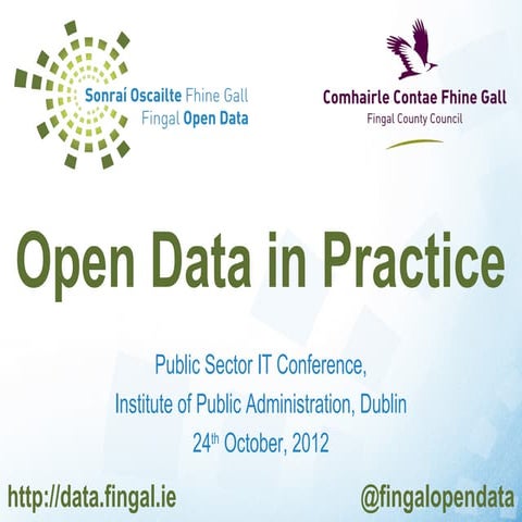 Open Data in Practice
