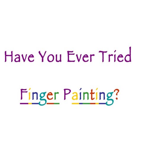 Finger Painting