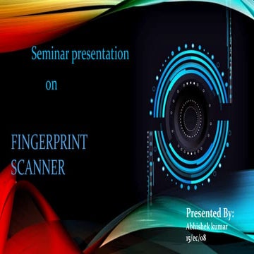 Finger Print Sensor