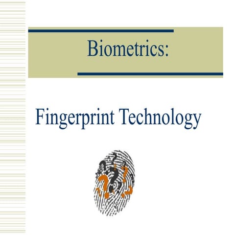 fingerprint_ information _technology.ppt