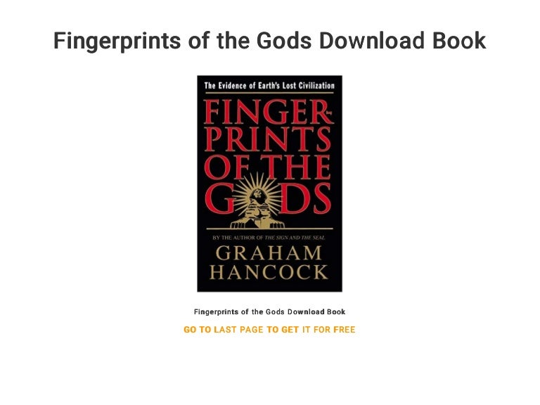 Fingerprints of the Gods Download Book