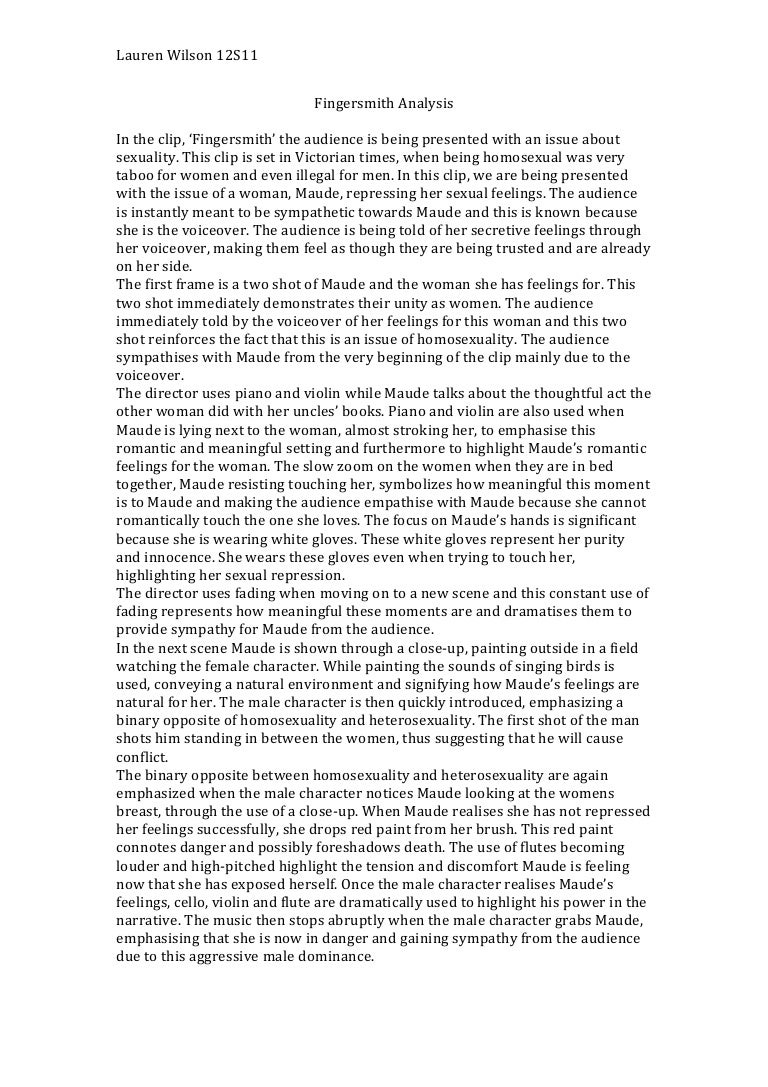 song analysis essay examples