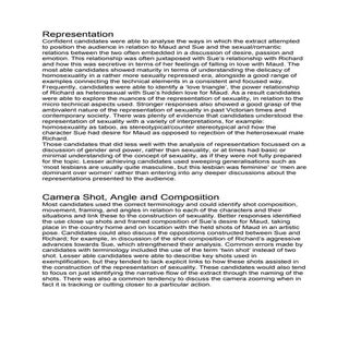 Fingersmith moderator report