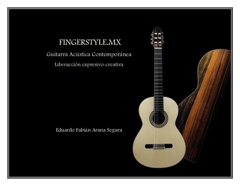 Fingerstyle guitarra acústica contemporánea