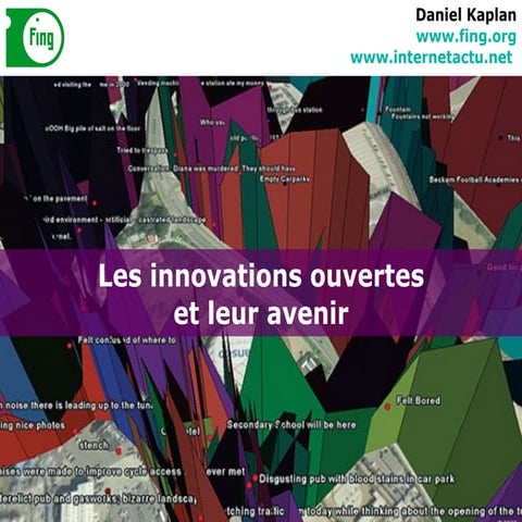 Les innovations ouvertes