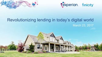 Revolutionizing lending in today's digital world