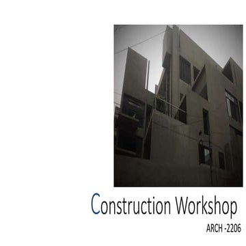 Finishing work,Construction workshop.