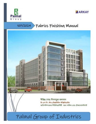Fabrics Finishing Manual ( Arkey Knit Dyeing Mills Ltd)
