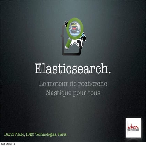Finist JUG - Elasticsearch