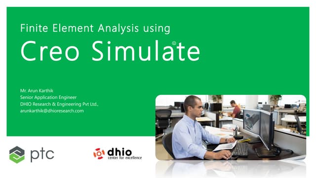 Finite Element Analysis Creo Simulate Webinar Pps Finite Element Analysis Creo Simulate Webinar Pps