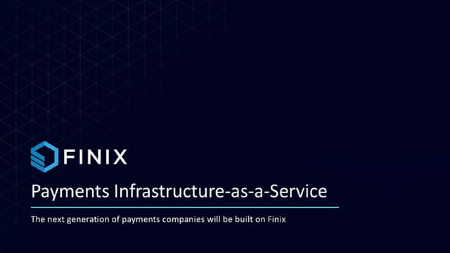 Finix pitch-deck