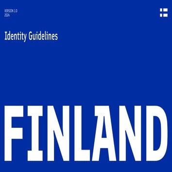 Manual de identidad gráfica de Finlandia