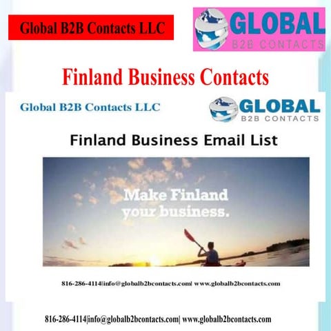 Finland business contacts | PPTX