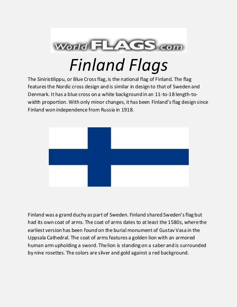 Finland flags