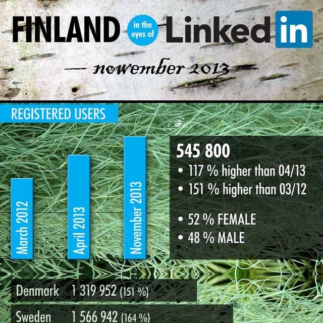 Finland in the eyes of LinkedIn