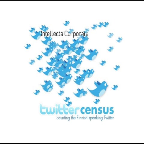 Finnish twittercensus 2013, statistics for Twitter in Finland