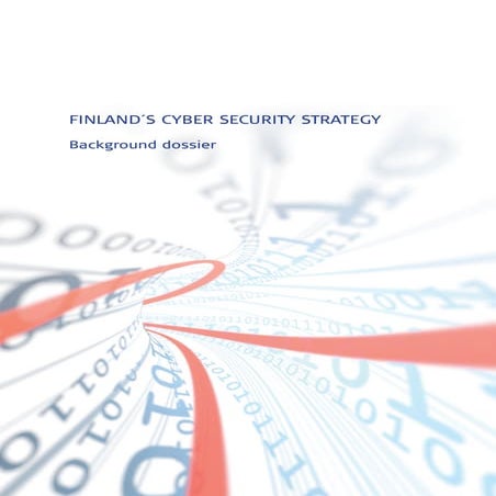 Finland s cyber security strategy   background dossier