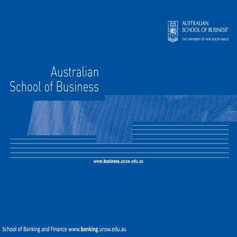 UNSW-FINS3640-S2,2010-Week 4