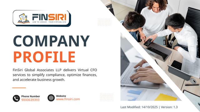 FinSiri Global Associates LLP - Company Profile