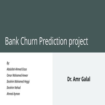 Fintech is money for paltforms learning baout bank churn