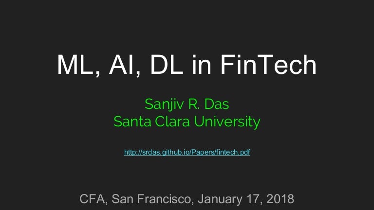 ai and ml in finance