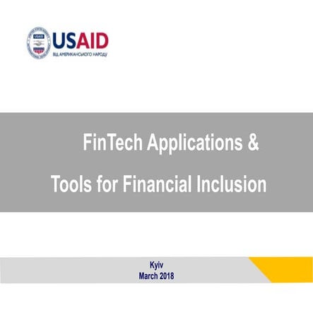 FinTech Applications & Tools for Financial Health