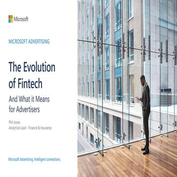 The Evolution of Fintech And What it Means for Advertisers