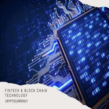 Fintech & blockchain technology 06.12.2021