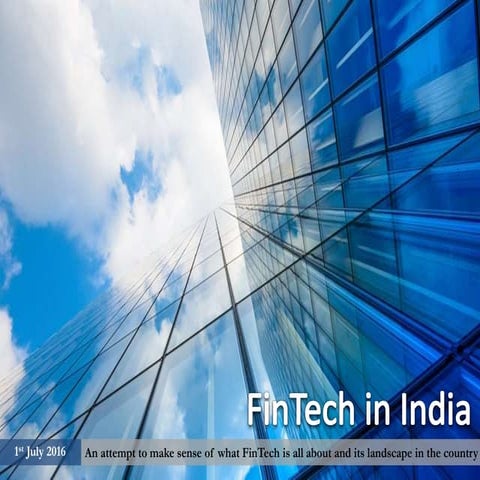 Fintech in india