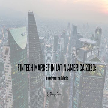 Fintech investment latin america 2020
