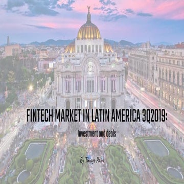 Fintech Investment Latin America 3Q2019