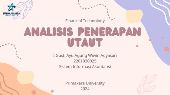 Analisis Penerapan Unified Theory of Acceptance and Use of Technology ...