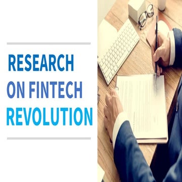 FinTech Research Global & Future of FinTech
