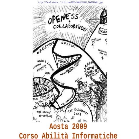 Presentazione corso Abilità informatiche, Aosta 2010