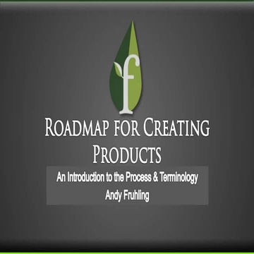 Austin Fall 2018 - Product Development - Andy Fruhling 