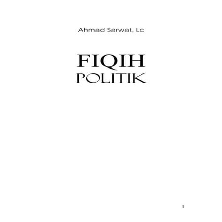 Fiqih politik