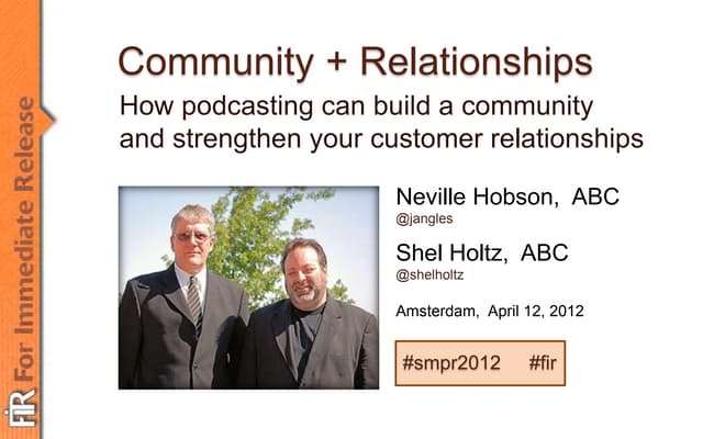 How Podcasting Can Build a Community