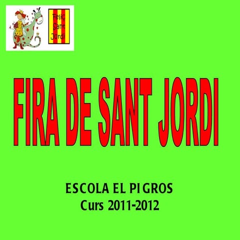 Fira sant jordi