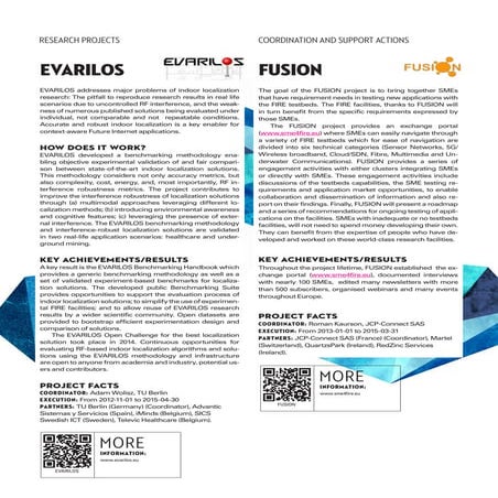 Fire Brochure 2015 EVARILOS & FUSION -projects