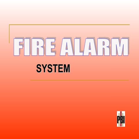 Fire alarm