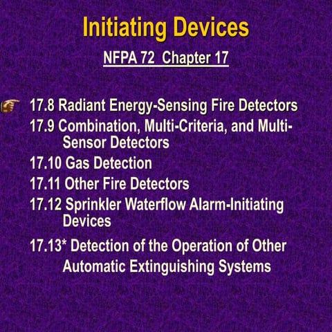 Fire alarm 2_d_radiant energy detectors