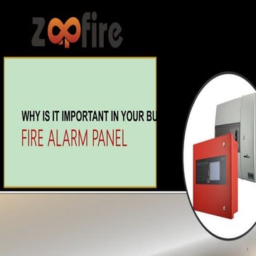 Functioning of a Fire alarm panel