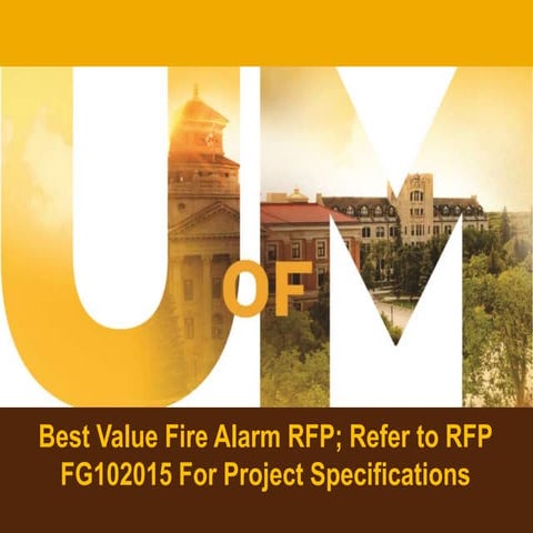 Fire alarm ppt_presentation_to_suppliers_november_2015